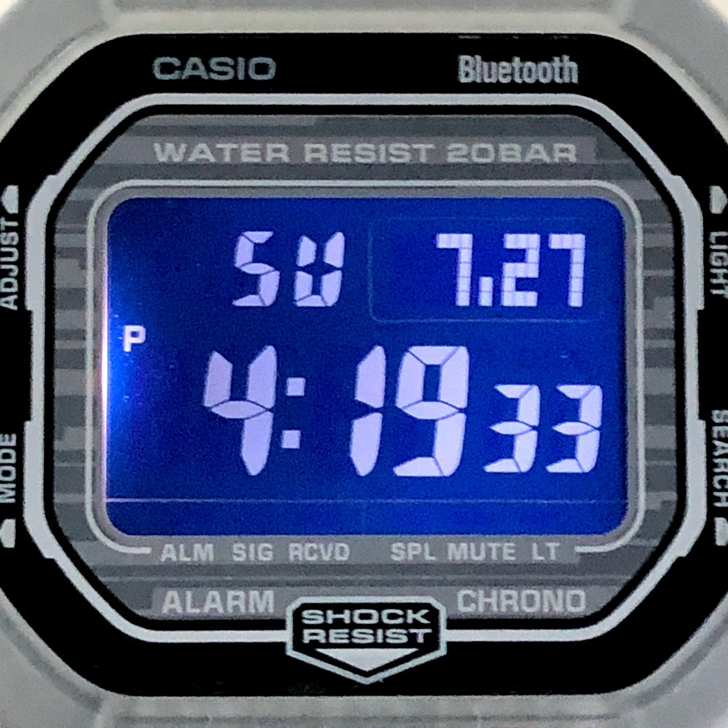 DW-B5600G-7 Bluetooth通信機能搭載