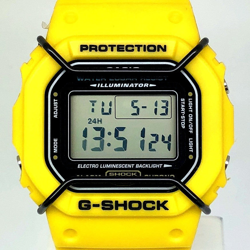 DW-5600P-9 プロテクター搭載 復刻スピード イエロー