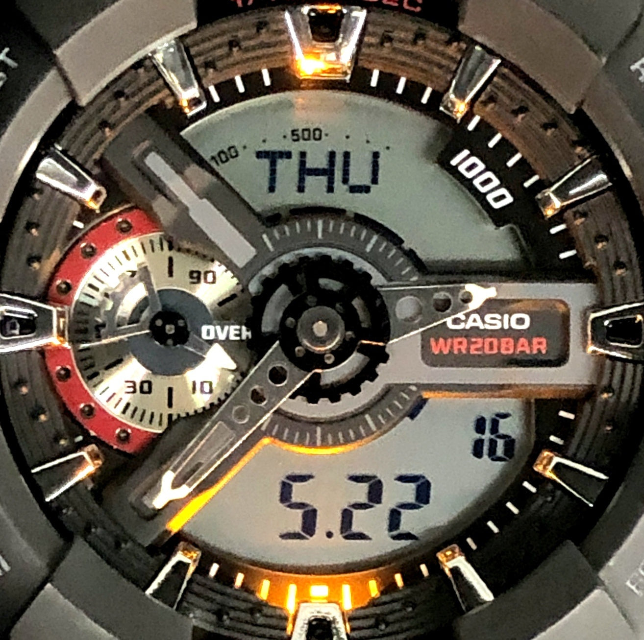GA-110-1A ビッグケース アナデジモデル