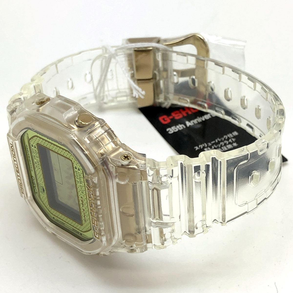 DW-5035E-7 Gショック35周年記念 グレイシアゴールド