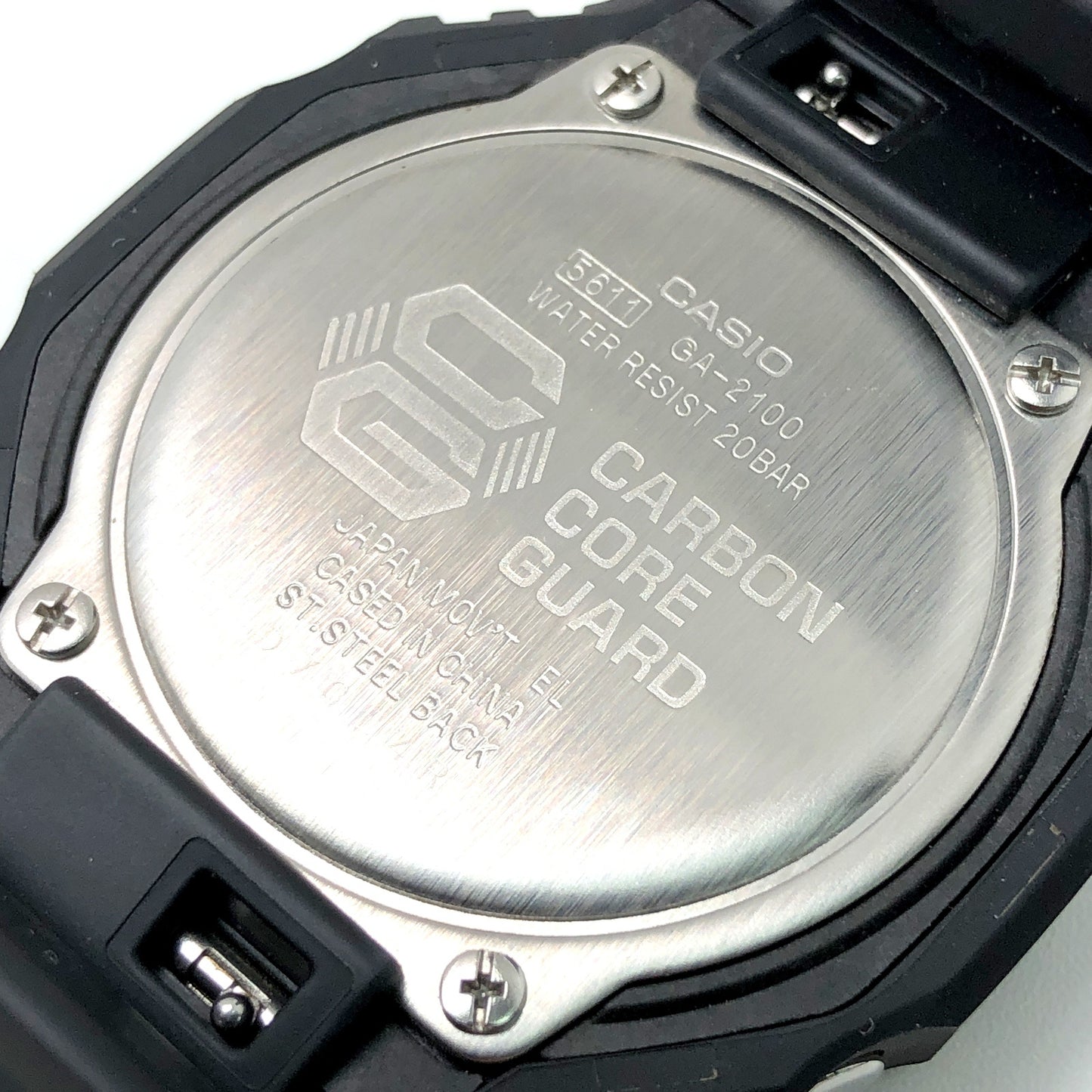 GA-2100-1A1 オクタゴン カシオーク オールブラック