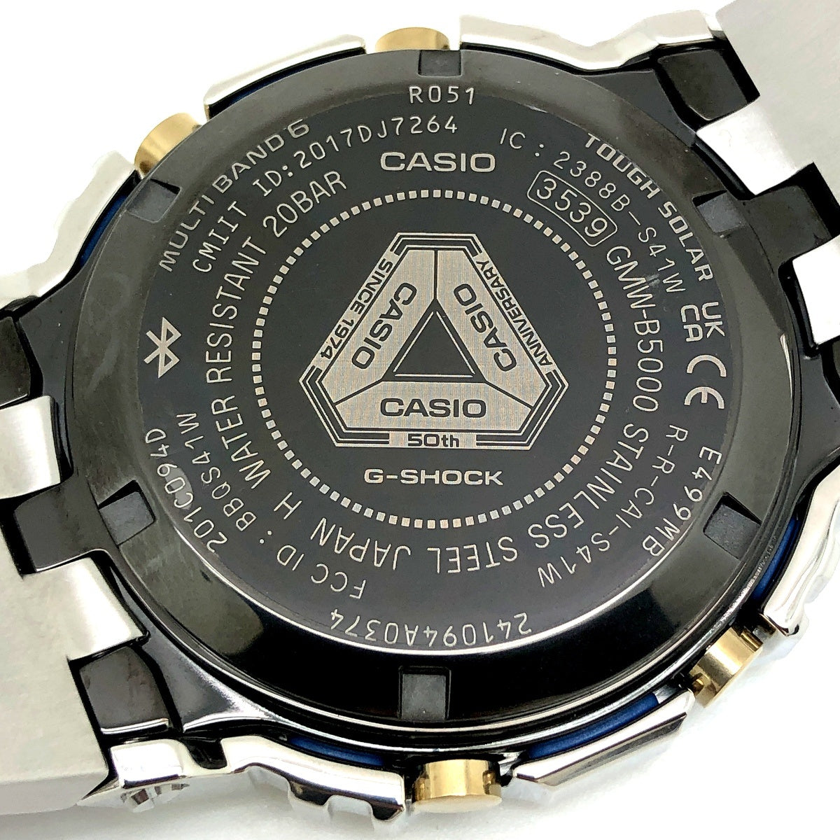 GMW-B5000SS-2 カシオウォッチ50周年記念 フルメタル