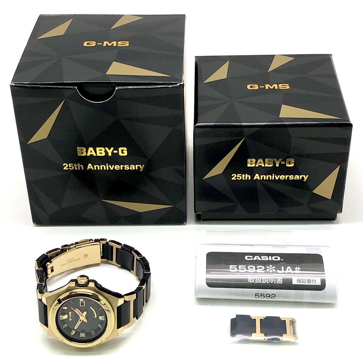 MSG-W325CGD-1A BABY-G 25周年記念 G-MS ダイヤモンド
