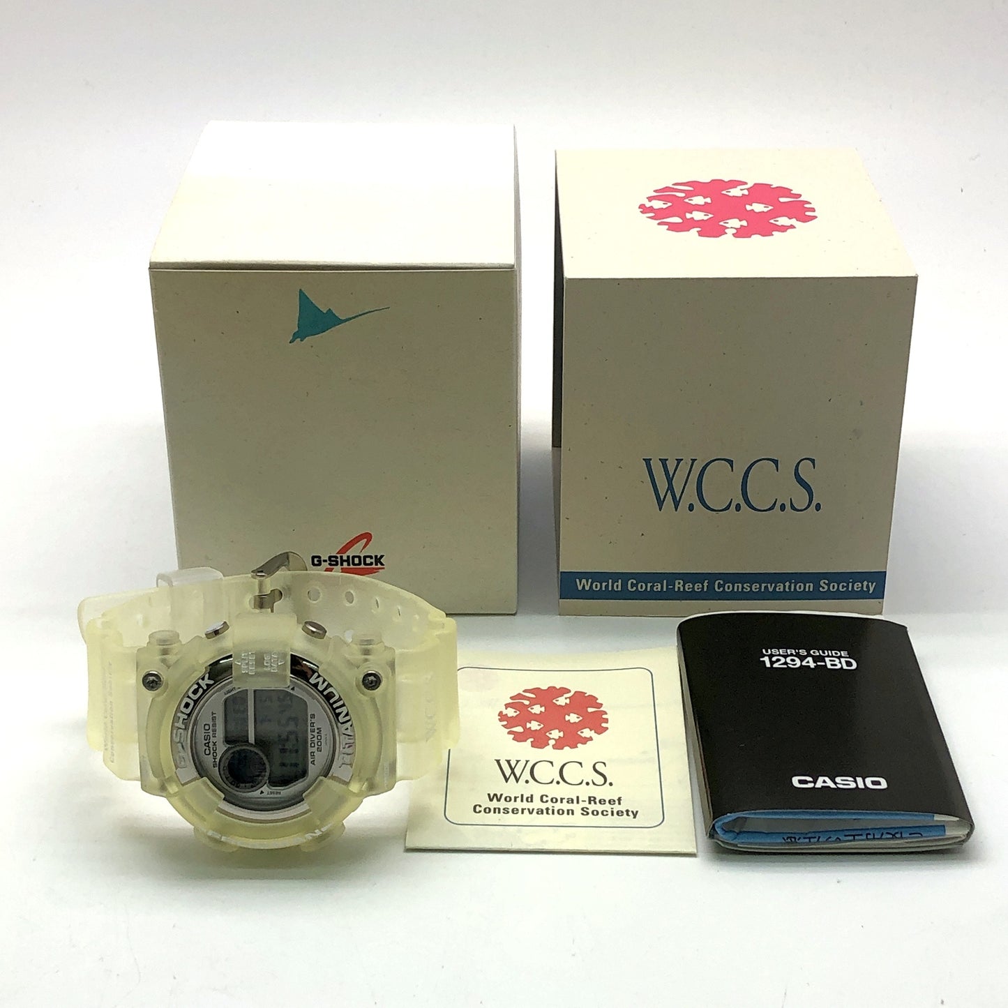 DW-8201WC-7T W.C.C.S. フロッグマン 白ロゴ トリプルマンタEL