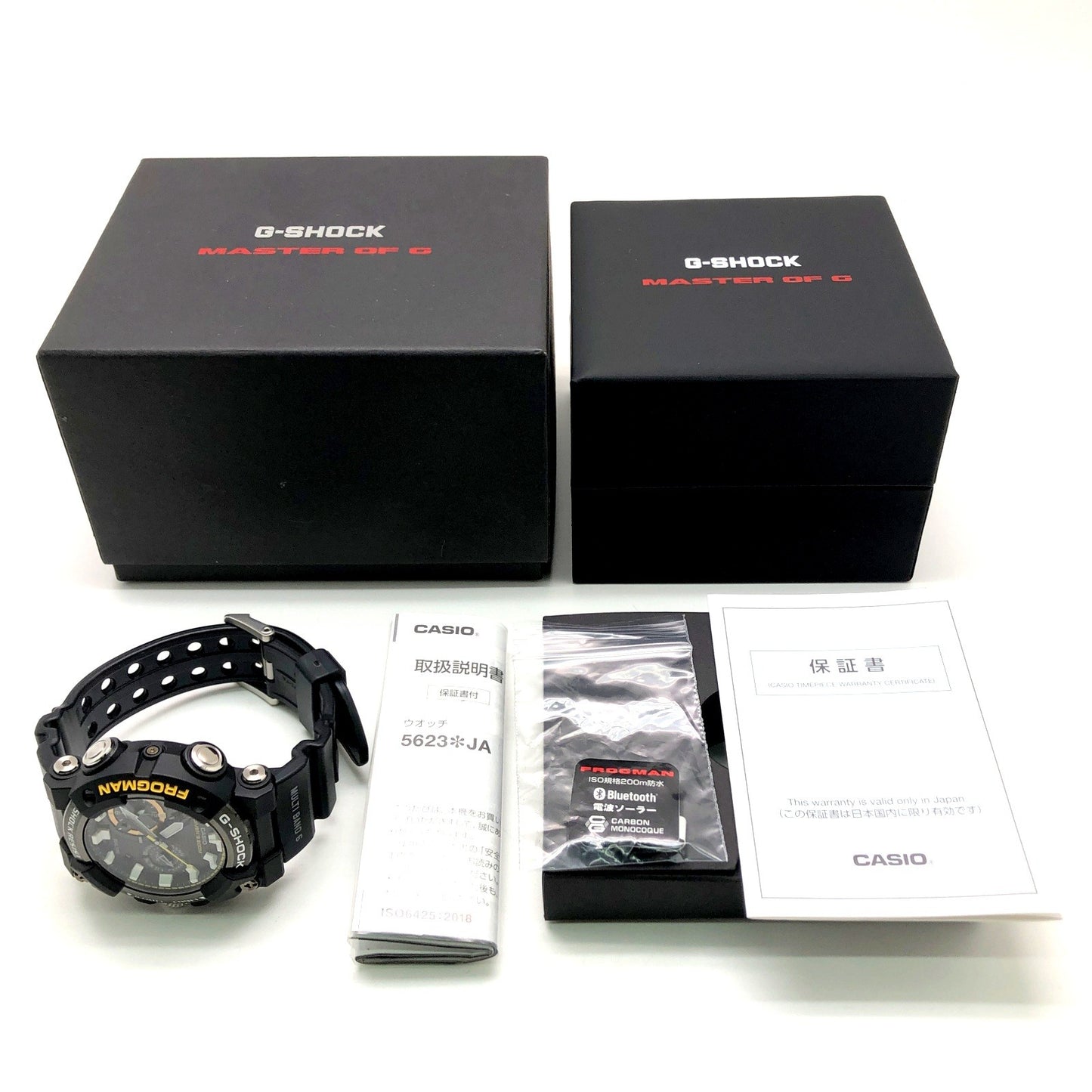 GWF-A1000-1A フロッグマン アナログモデル ブラック