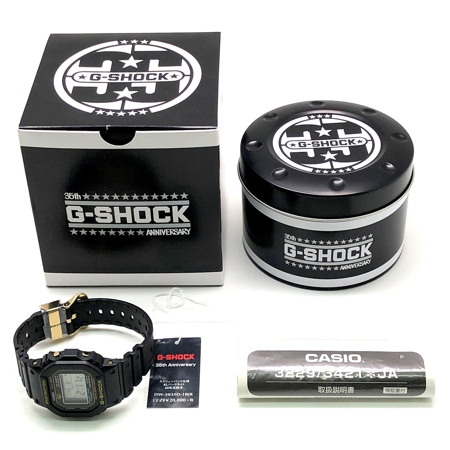 DW-5035D-1B Gショック 35周年記念 初代カラー