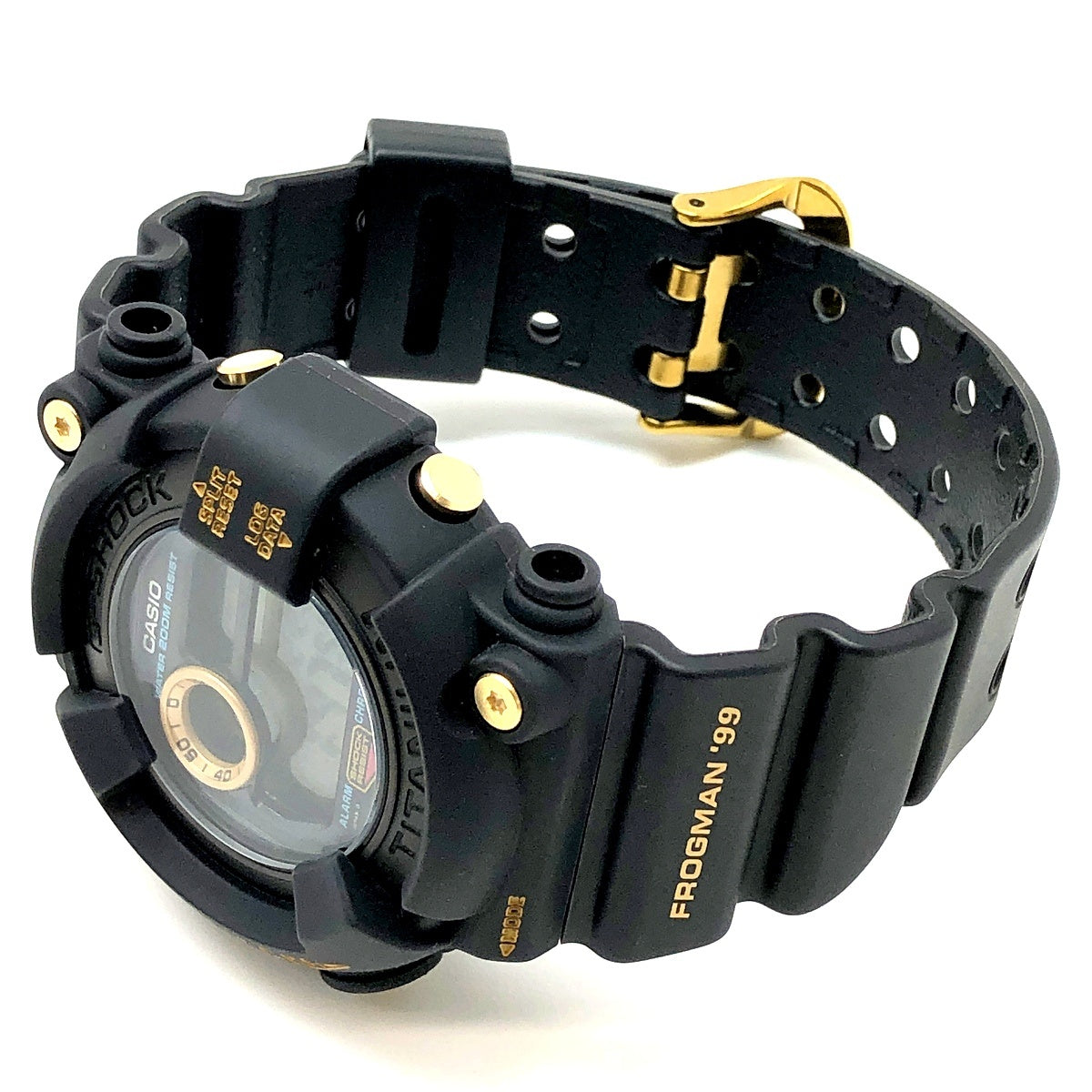 DW-8200BU-9AT フロッグマン99 黒金 潜水蛙EL