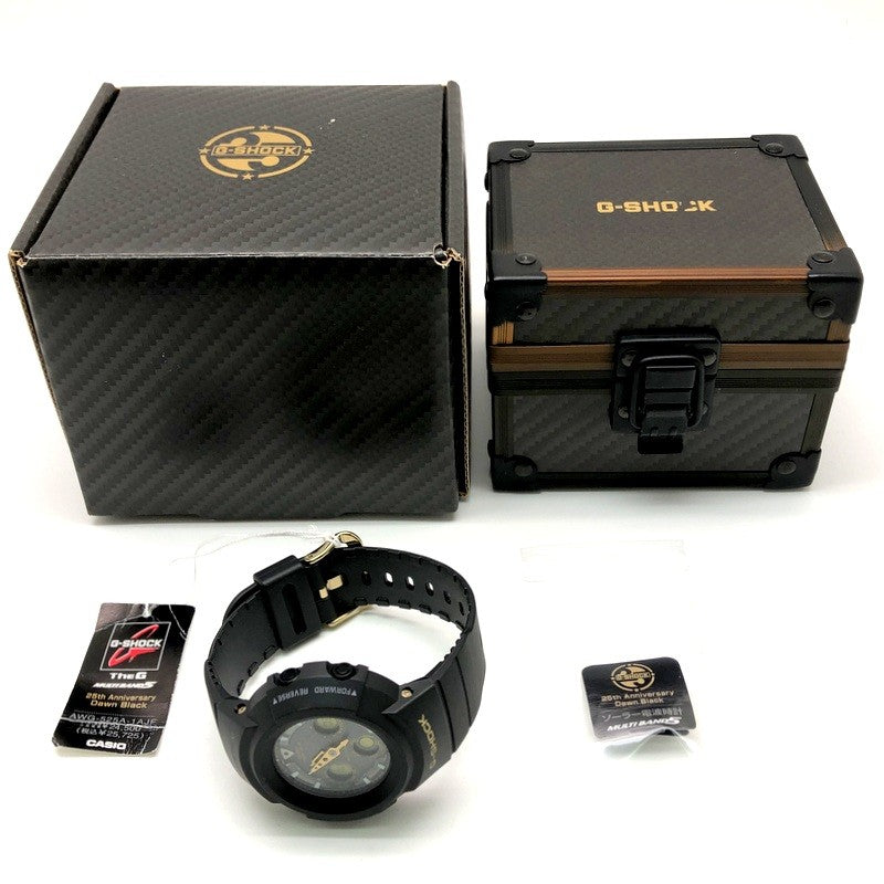 AWG-525A-1A Gショック25周年記念 ドーンブラック