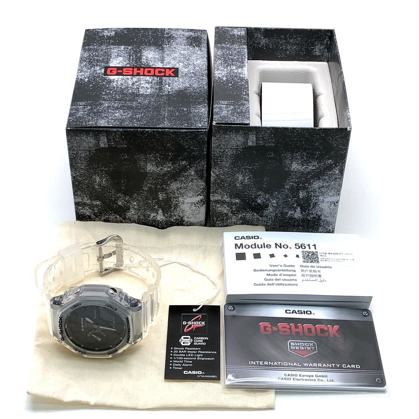 GA-2100SKE-7A スケルトンシリーズ