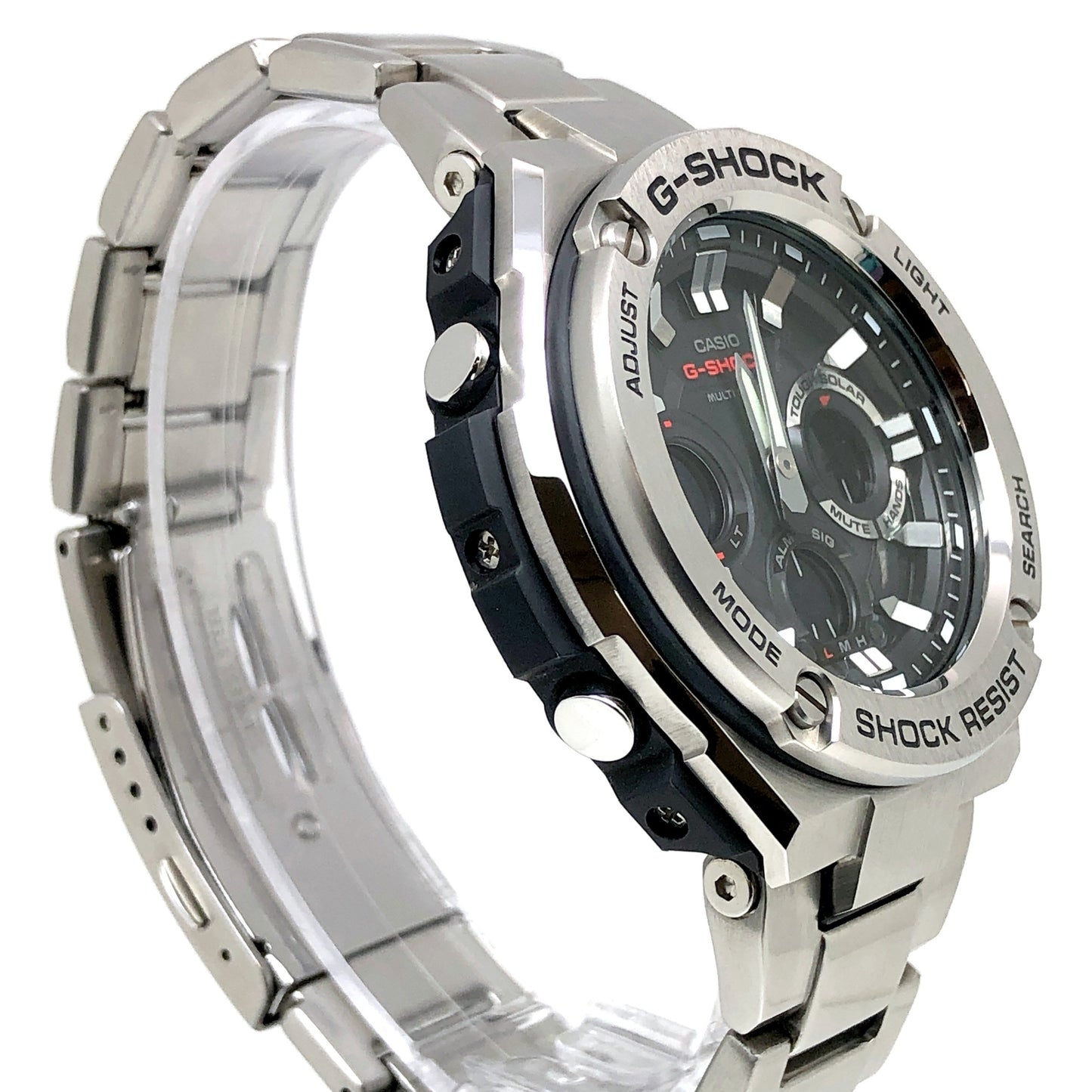 GST-W110D-1A Gスチール 電波ソーラーモデル