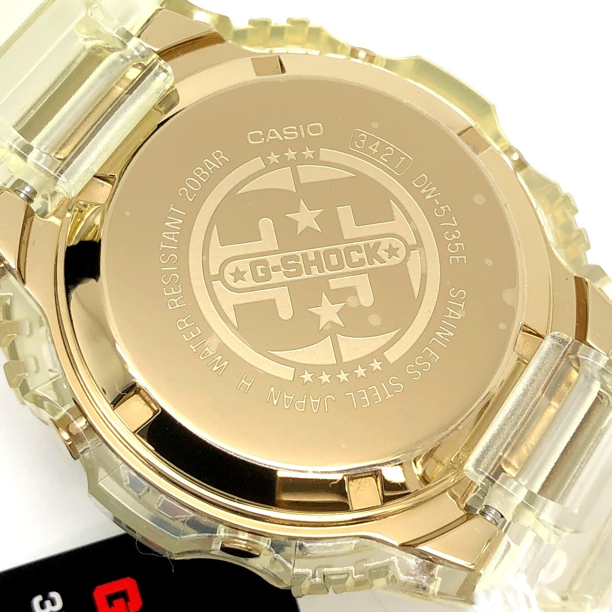 DW-5735E-7 Gショック35周年記念 グレイシアゴールド