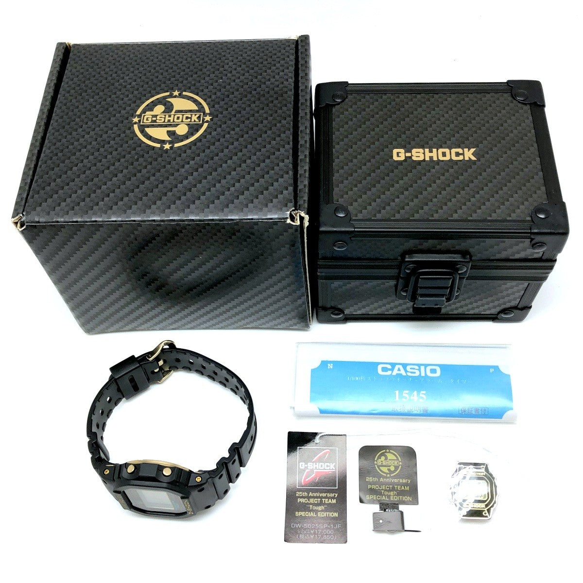 DW-5025SP-1JF Gショック25周年記念モデル 限定2008本