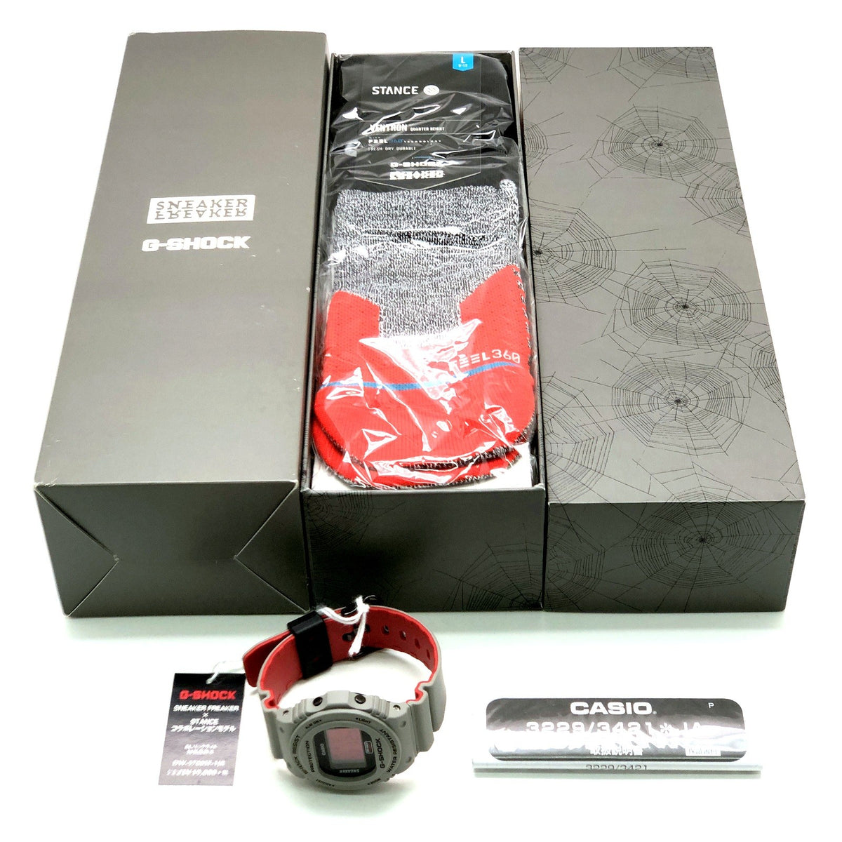 DW-5700SF-1 Sneaker Freaker × STANCE トリプルネーム コラボレーションモデル