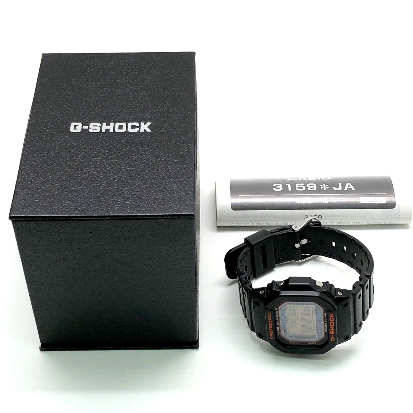 GW-M5610R-1 電波ソーラー オレンジ液晶モデル