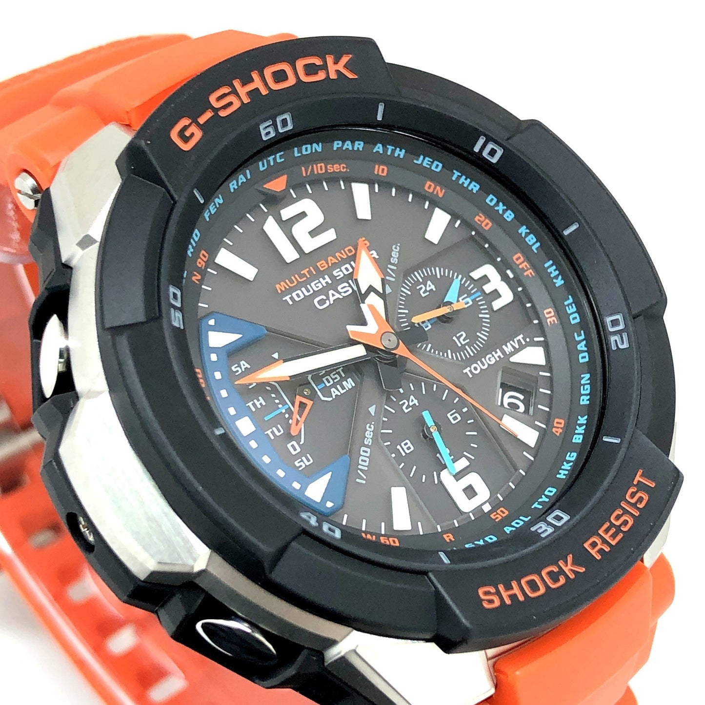 GW-3000M-4AER スカイコクピット ブラック×オレンジ