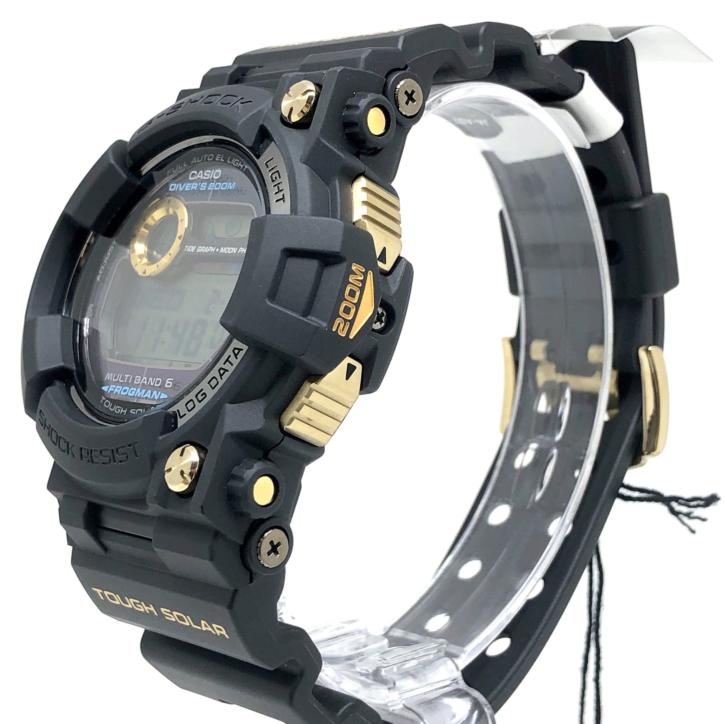 GWF-1000G-1 フロッグマン 電波ソーラー黒金蛙