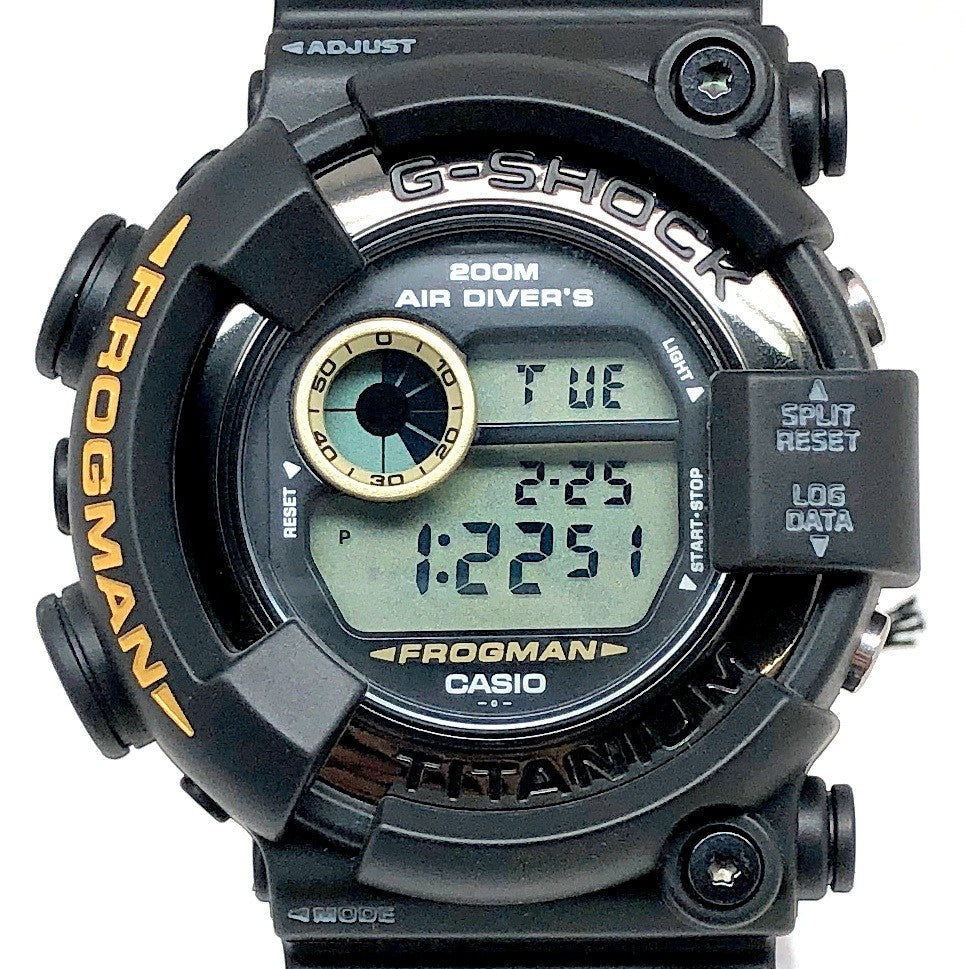 DW-8200BMU-1T フロッグマン99 金ロゴ 潜水蛙EL
