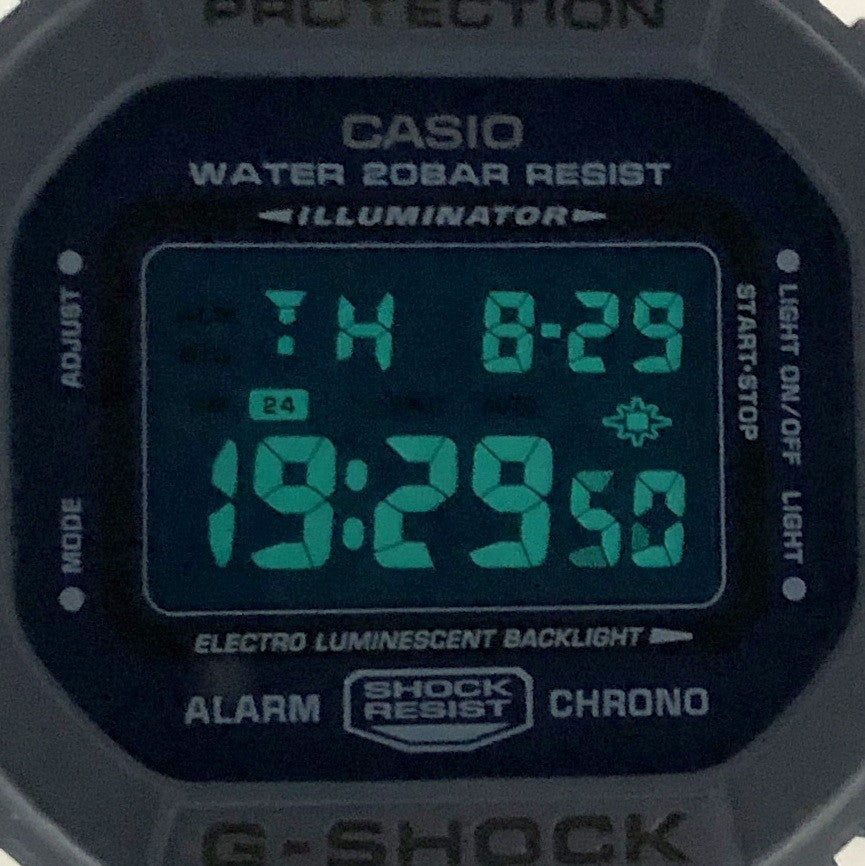 DW-5600LU-2 ミリタリーテイスト リバーシブルナイロンバンド