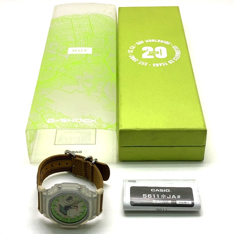 GA-2100HUF-5A HUF20周年記念 コラボレーションモデル