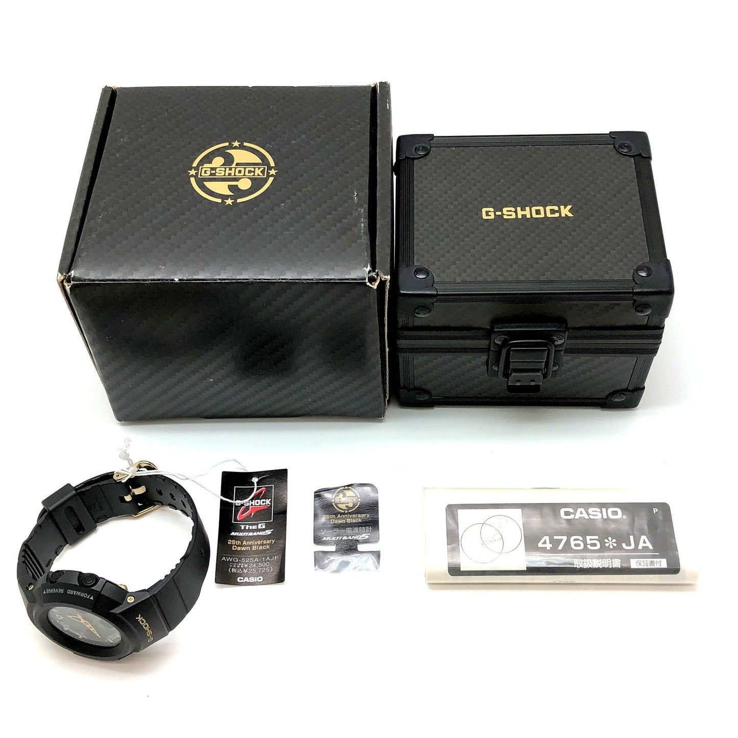 AWG-525A-1A Gショック25周年記念 ドーンブラック