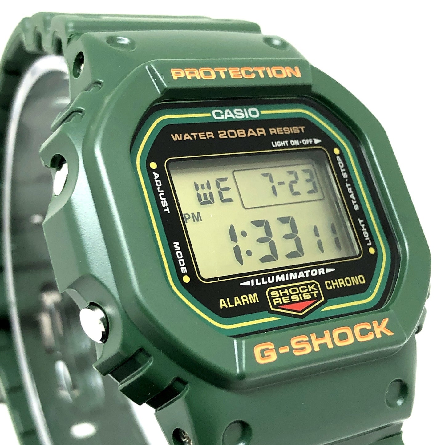 DW-5600RB-3 復刻グリーンスピード 初期カラーリバイバルモデル