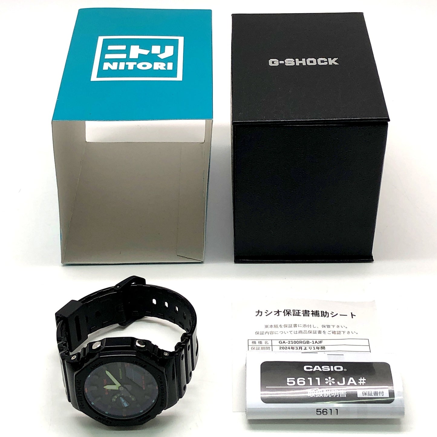 GA-2100RGB-1A バーチャルレインボーゲーマーズ RGBシリーズ