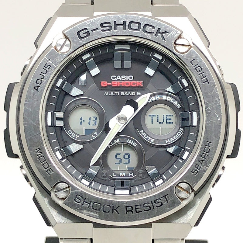 GST-W310D-1A Gスチール 電波ソーラーモデル – G-BRIDGES