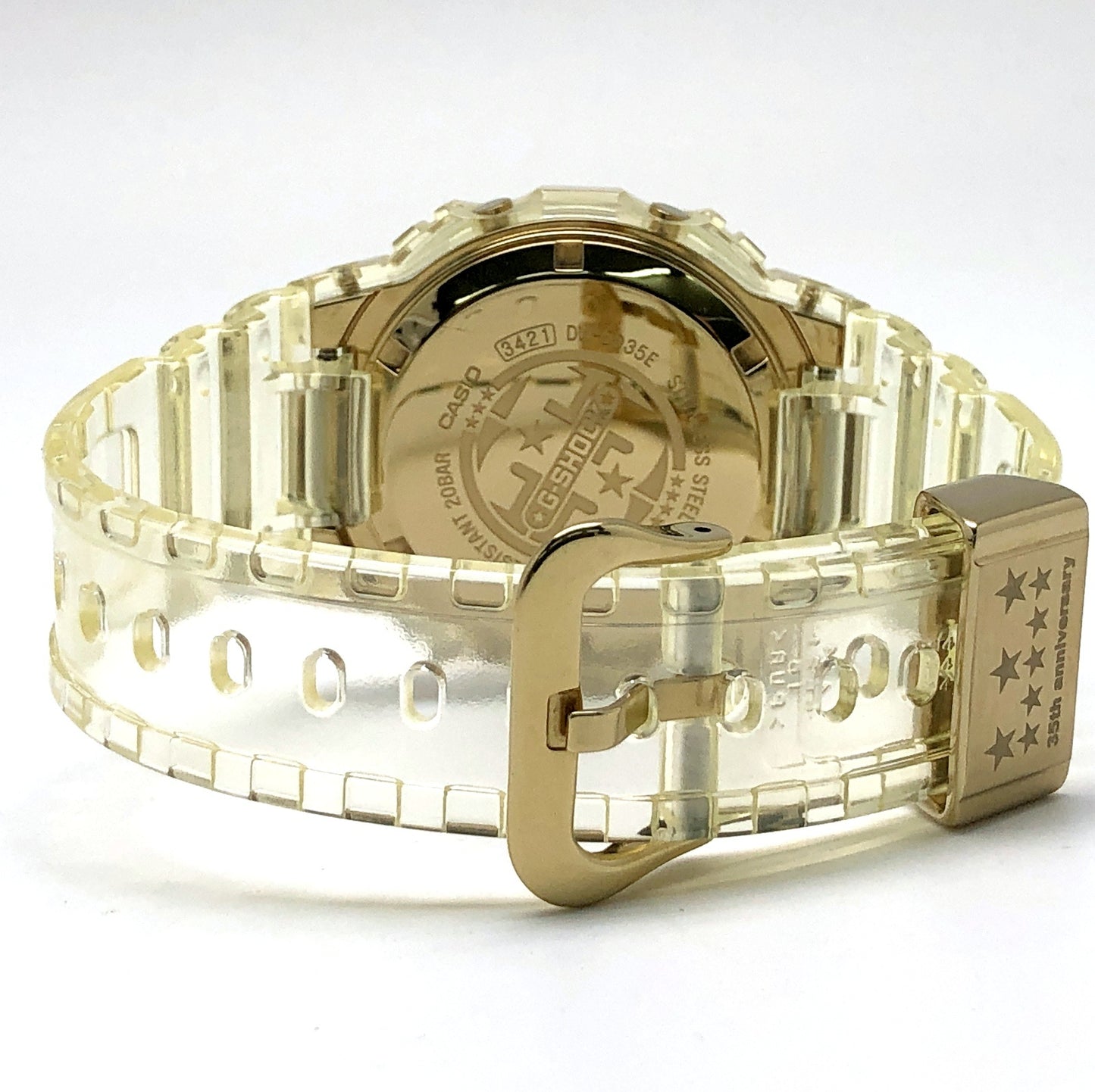 DW-5035E-7 Gショック35周年記念 グレイシアゴールド