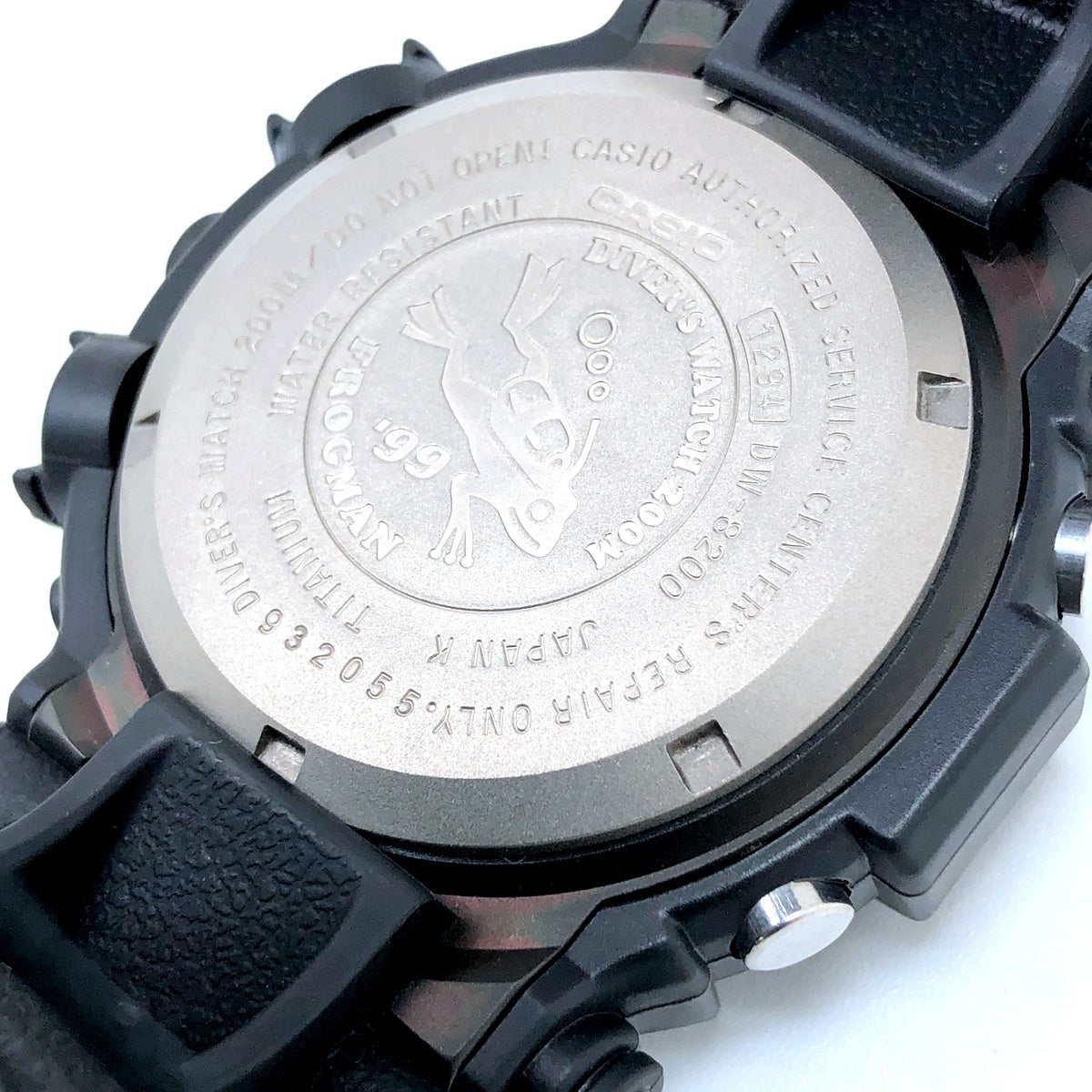 DW-8200BMU-1T フロッグマン99 金ロゴ 潜水蛙EL