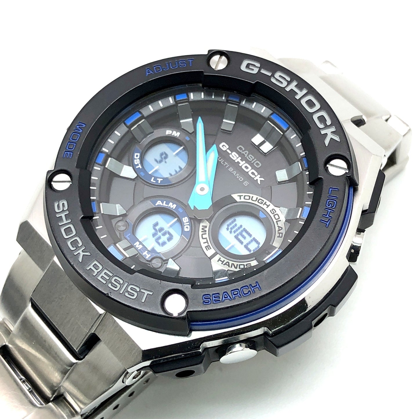 GST-W100D-1A2 Gスチール 電波ソーラーモデル