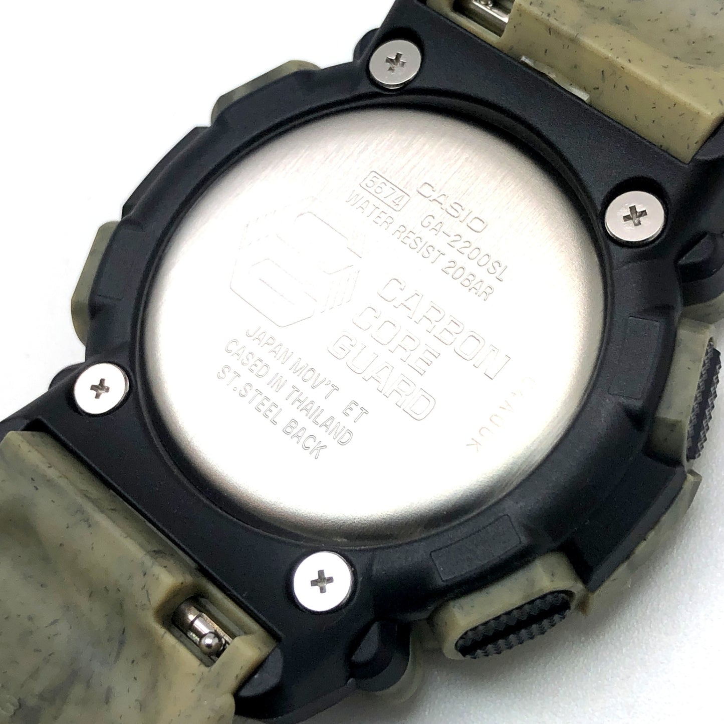 GA-2200SL-5A サンドランドシリーズ サンドベージュ