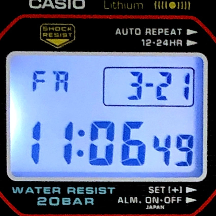 DW-5000R-1A 初代Gショック復刻モデル