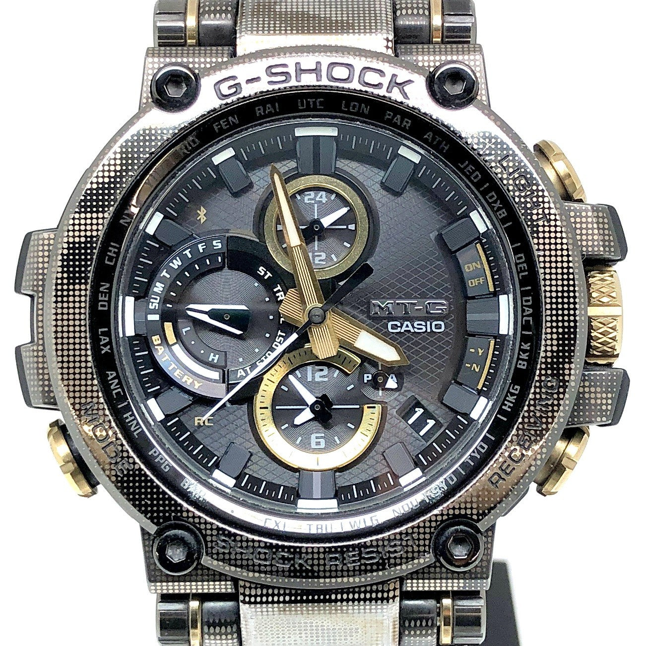 週末値下げ★美品★G-SHOCK MTG-B1000DCM-1A カモフラ MTG-B1000DCM-1A MT-G カモフラージュ – G-BRIDGES