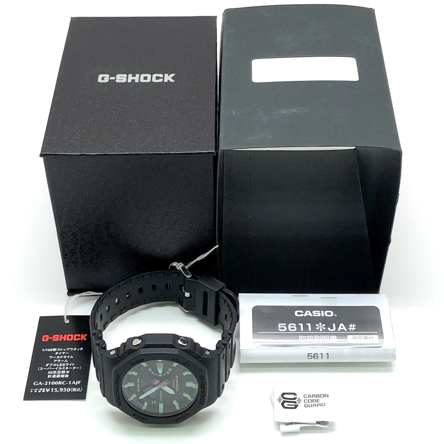 GA-2100RC-1A ティールアンドブラウンカラー