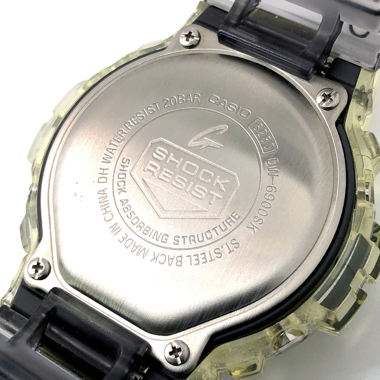 DW-6900SK-1 クリアスケルトン