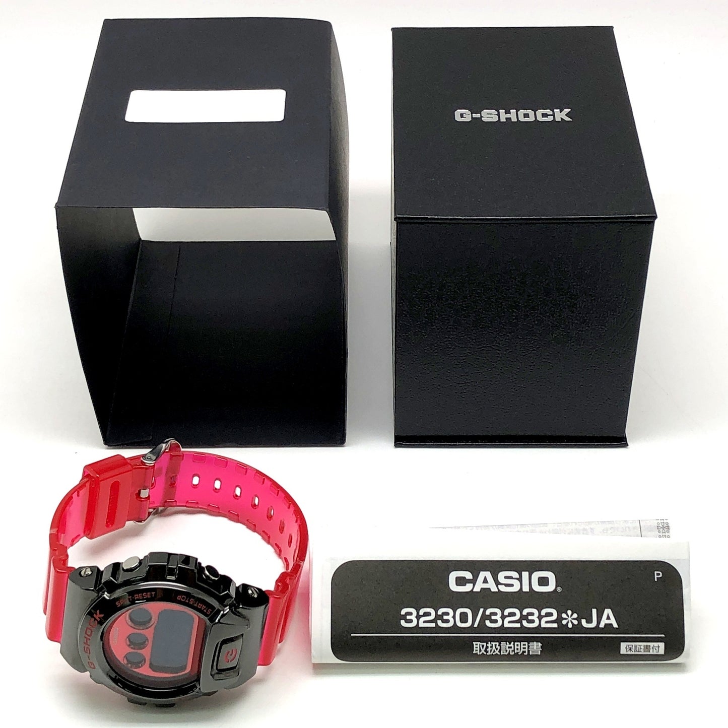 GM-6900B-4 メタルカバードシリーズ ブラックメタル レッドスケルトン