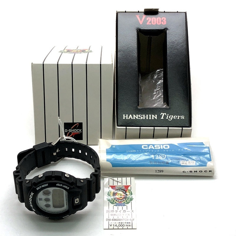 DW-6900BHTGV-9 ★希少エラー品★ 阪神タイガース 2003年 優勝記念モデル