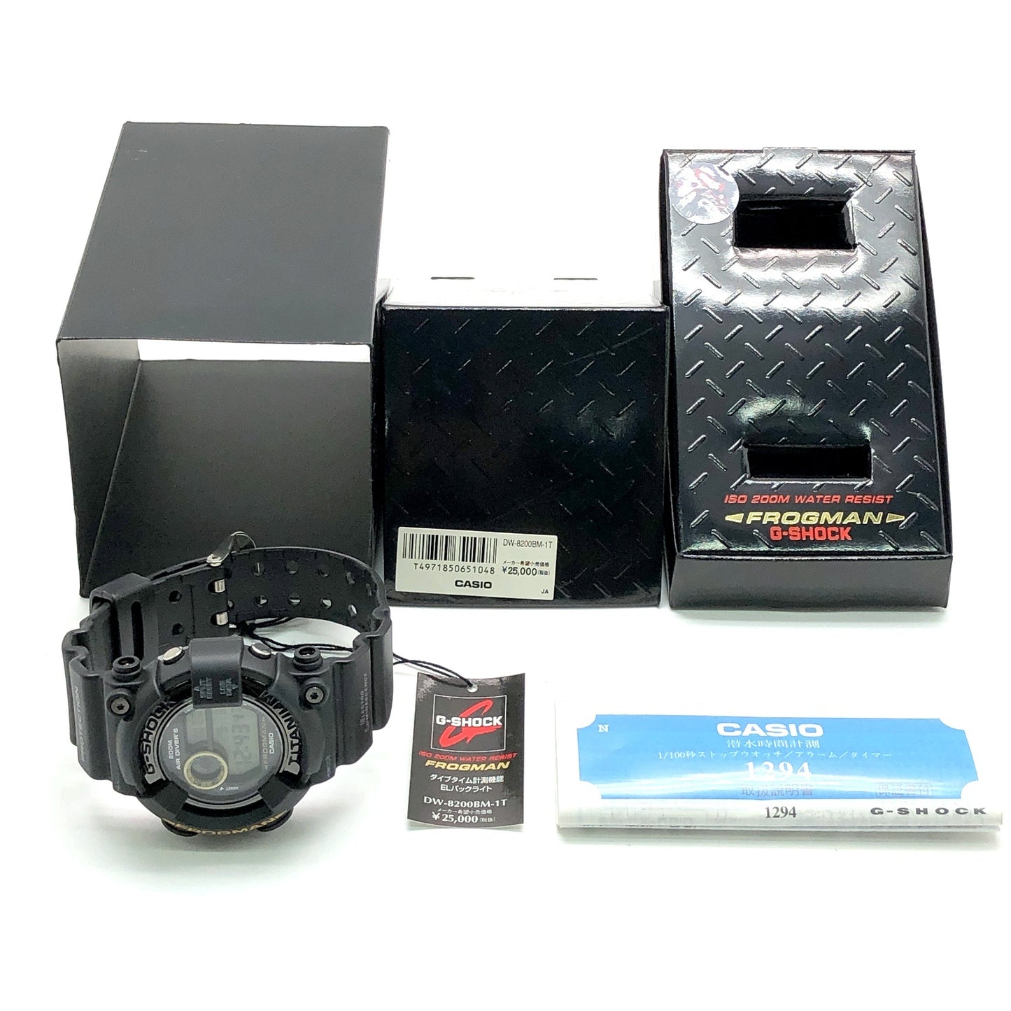 DW-8200BM-1T フロッグマン メンインブラック2
