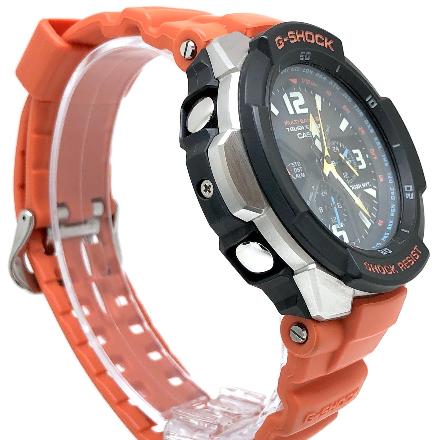 GW-3000M-4AER スカイコクピット ブラック×オレンジ