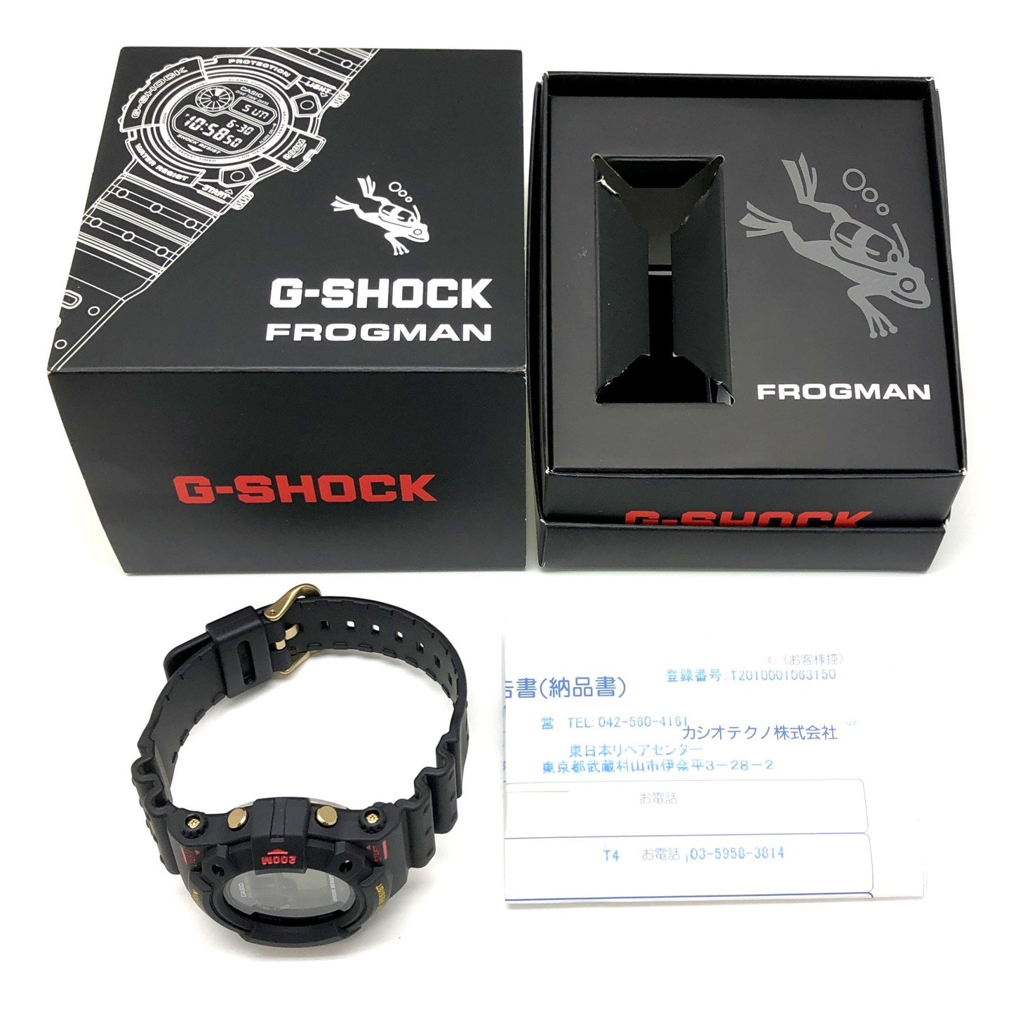 DW-6300-1A 初代フロッグマン レストア品 国内モデル