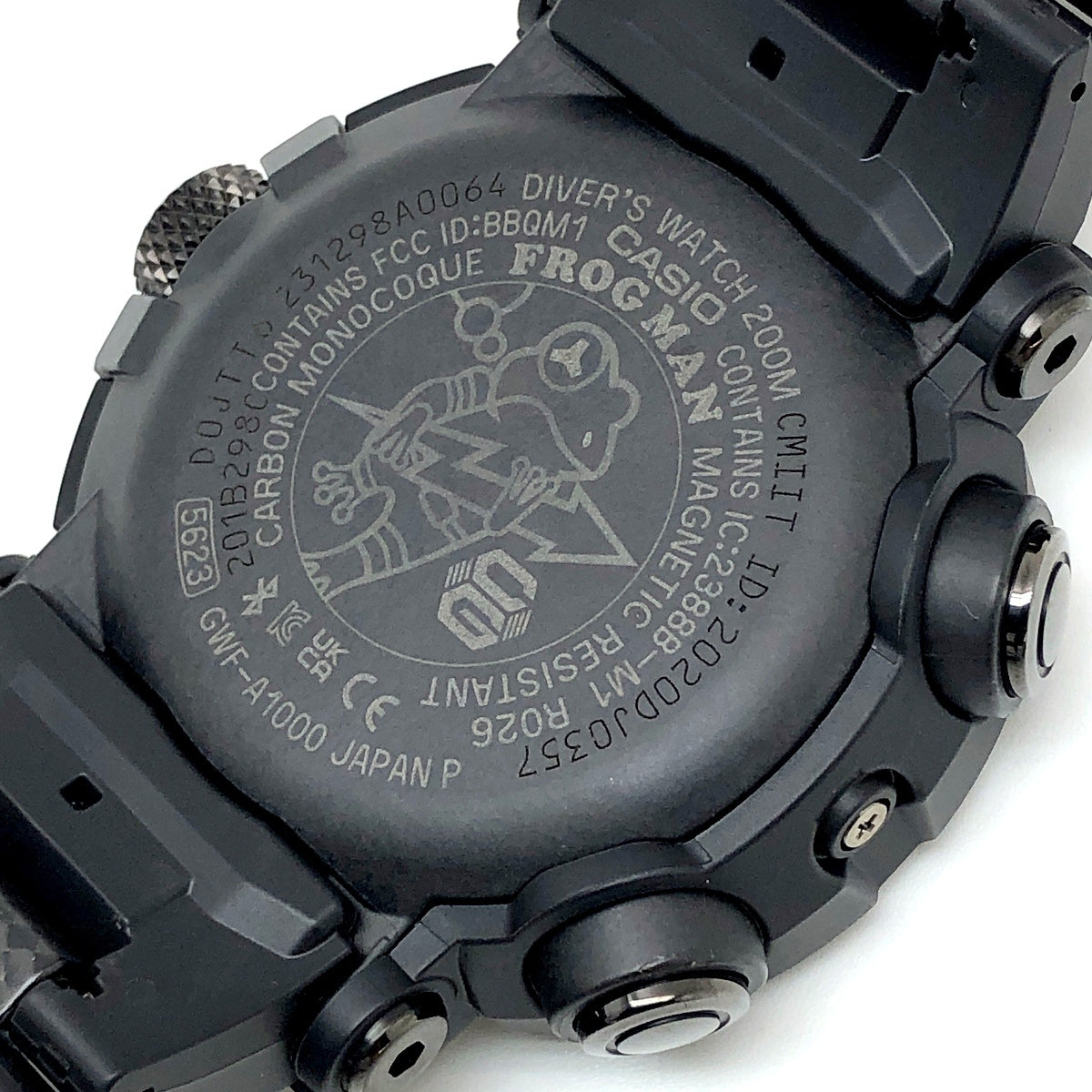GWF-A1000XC-1A アナログ フロッグマン カーボンコンポジットバンド