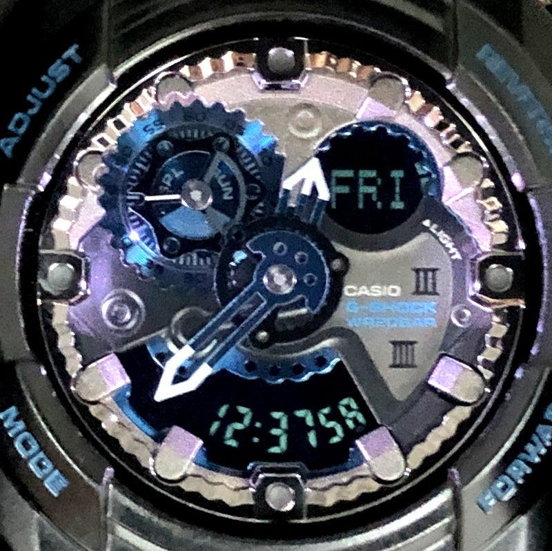 GA-303B-1A Gショック30周年記念 イニシャルブルー