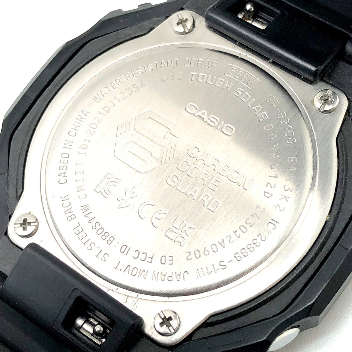 GA-B2100-1A1 Bluetooth通信機能搭載 オールブラック