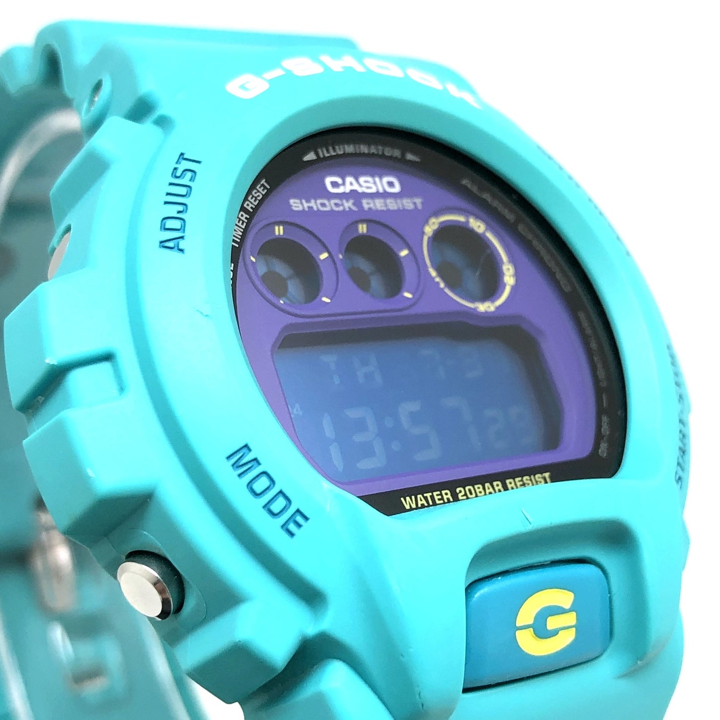 DW-6900SN-3 マットダイアルシリーズ ターコイズグリーン