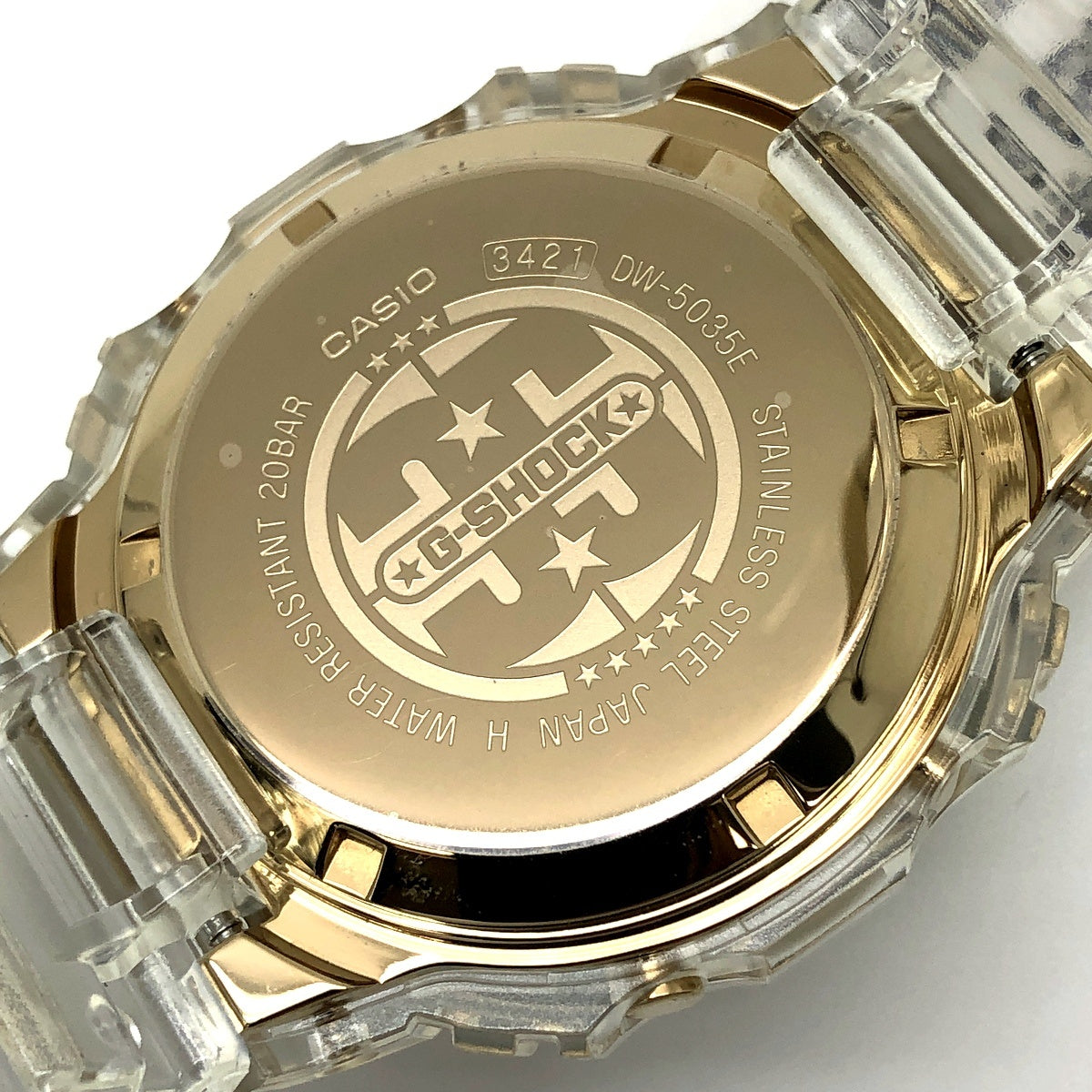 DW-5035E-7 Gショック35周年記念 グレイシアゴールド