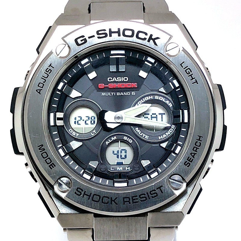 GST-W310D-1A Gスチール 電波ソーラーモデル