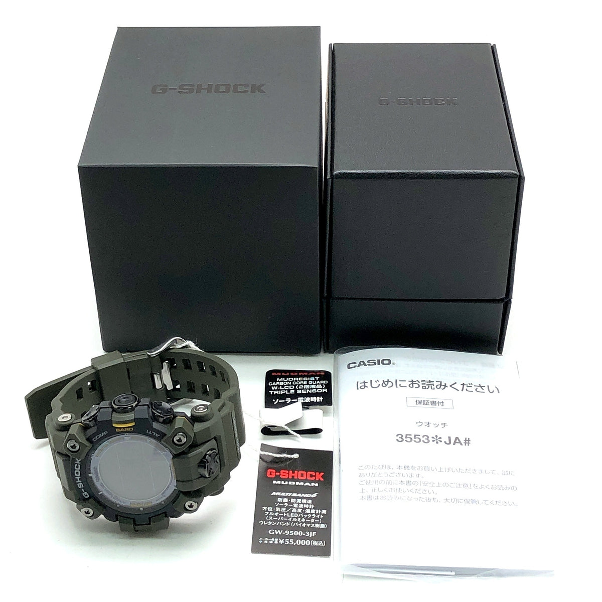 GW-9500-3 マッドマン トリプルセンサー搭載