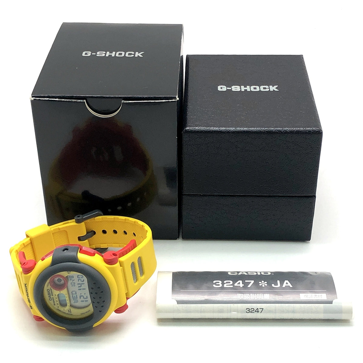 G-001-9 復刻ジェイソン イエロー×レッド