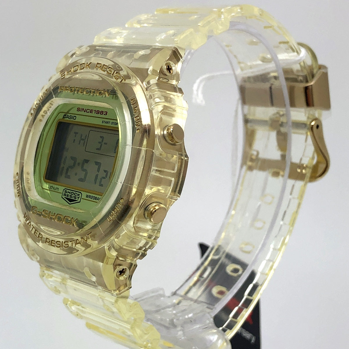DW-5735E-7 Gショック35周年記念 グレイシアゴールド
