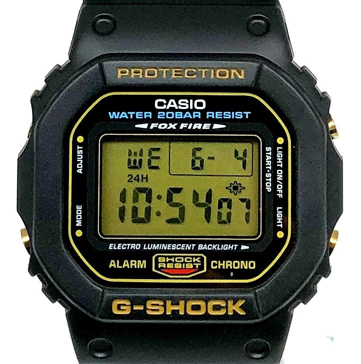 DW-5600EG-9 スピードモデル ゴールド液晶バージョン
